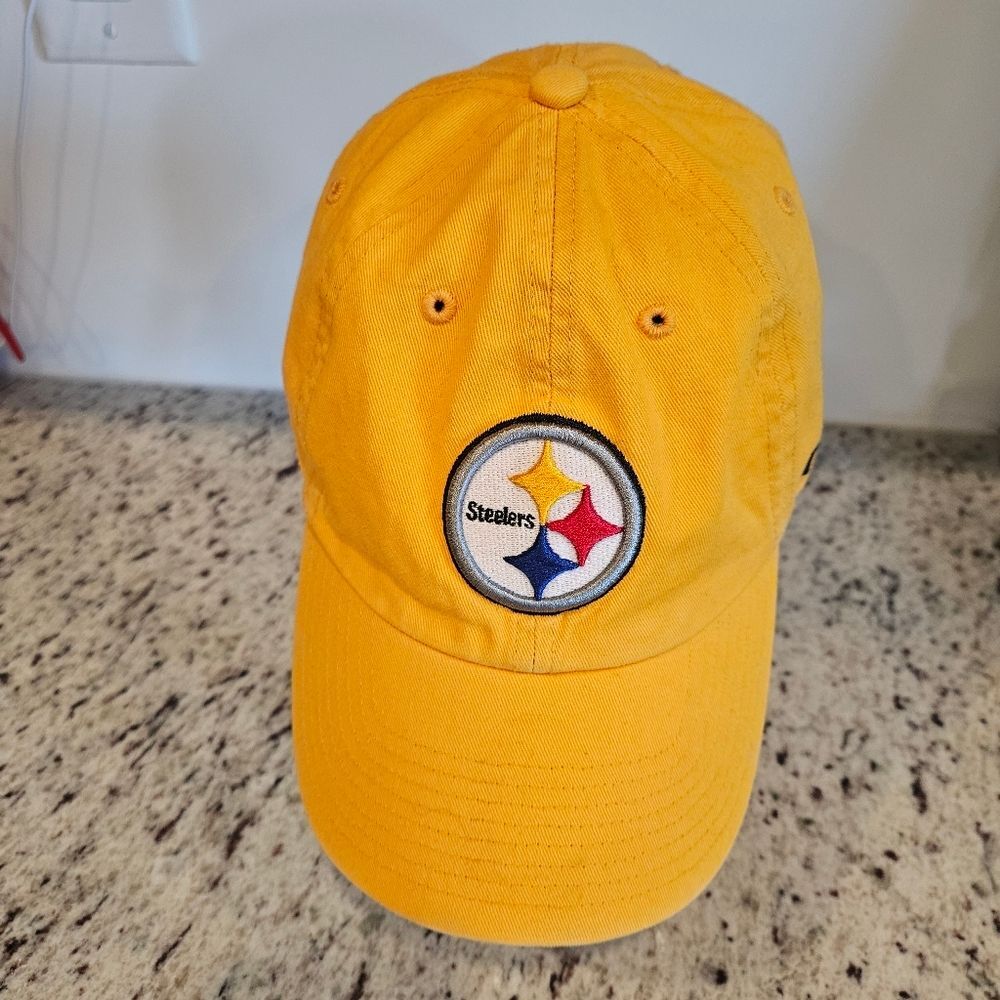 Pittsburgh Steelers NFL Men '47 MVP Cap/Hat Yellow Adjustable One Size Fits